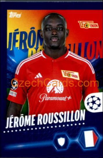 Jérôme Roussillon 2023/24 Topps Champions League sticker #243