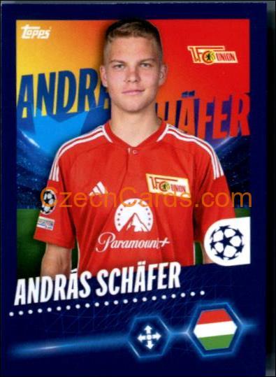 András Schäfer 2023/24 Topps Champions League sticker #247