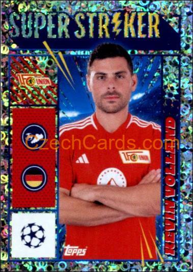 Kevin Volland 2023/24 Topps Champions League sticker foil #251