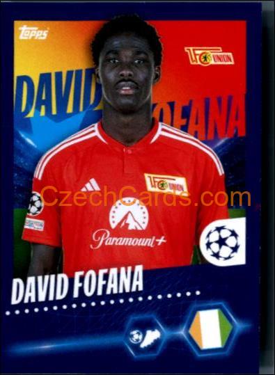 David Fofana 2023/24 Topps Champions League sticker #253