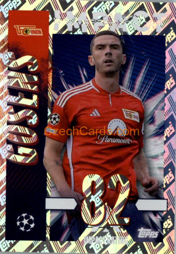 Robin Gosens 2023/24 Topps Champions League sticker Impact shiny #255