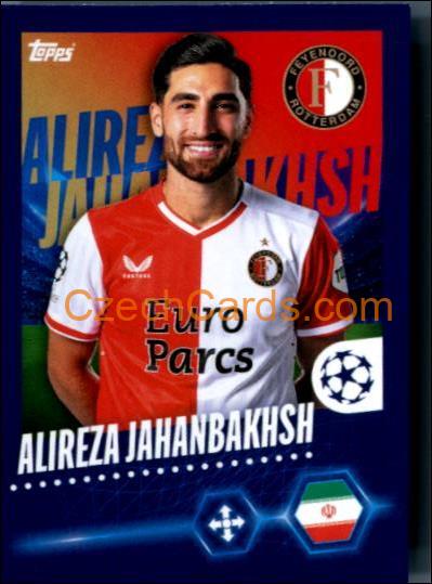 Alireza Jahanbakhs 2023/24 Topps Champions League sticker #266