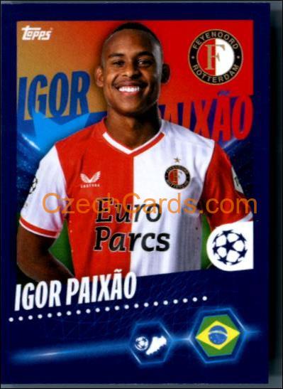 Igor Paixão 2023/24 Topps Champions League sticker #269