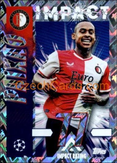 Igor Paixão 2023/24 Topps Champions League sticker Impact shiny #274