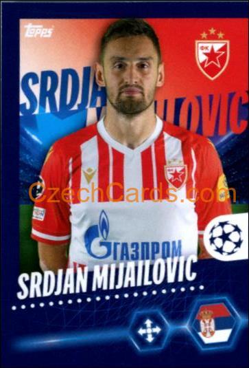 Srđan Mijailović 2023/24 Topps Champions League sticker #284