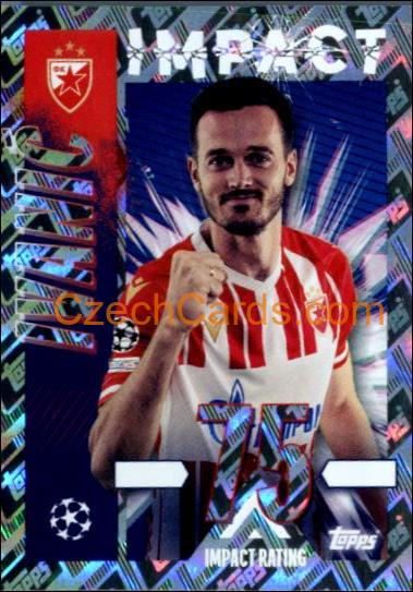Mirko Ivanić 2023/24 Topps Champions League sticker Impact shiny #293