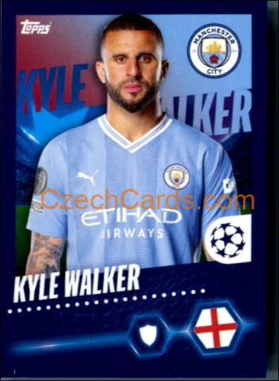 Kyle Walker 2023/24 Topps Champions League sticker #296