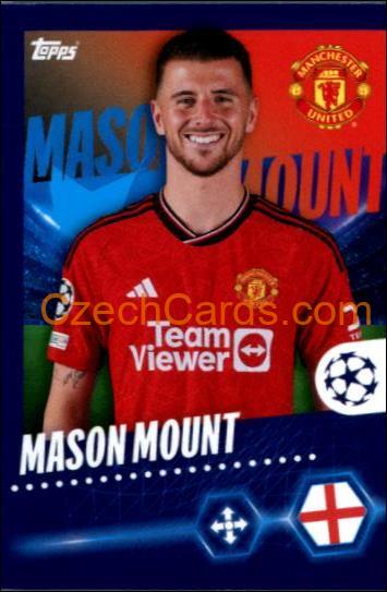Mason Mount 2023/24 Topps Champions League sticker #323