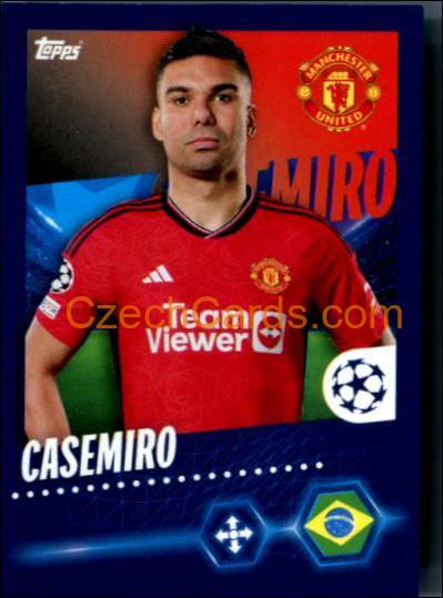 Casemiro 2023/24 Topps Champions League sticker #324
