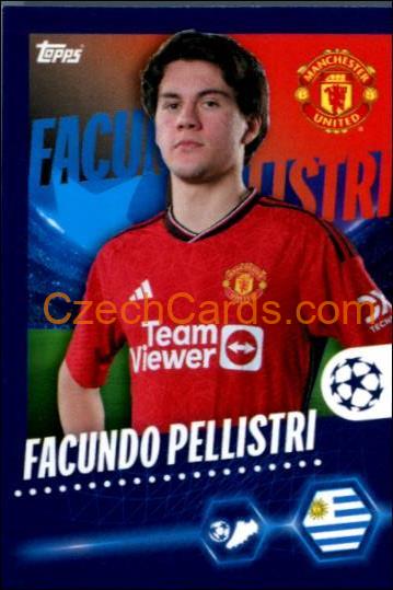 Facundo Pellistri 2023/24 Topps Champions League sticker #328