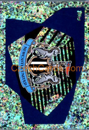 Club Logo Newcastle 2023/24 Topps Champions League sticker foil #332