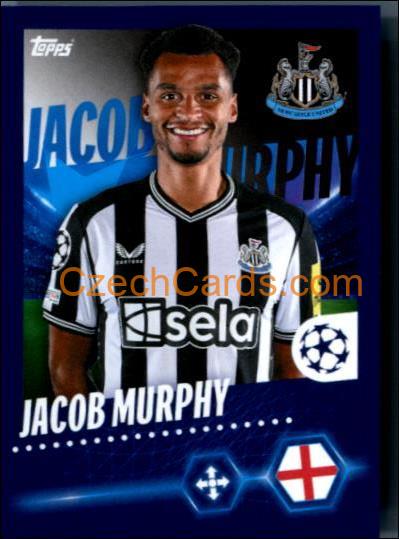 Jacob Murphy 2023/24 Topps Champions League sticker #344