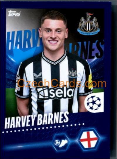 Harvey Barnes 2023/24 Topps Champions League sticker #346