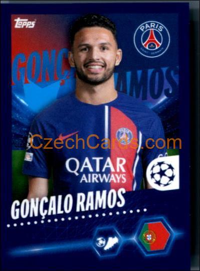 Gonçalo Ramos 2023/24 Topps Champions League sticker #366