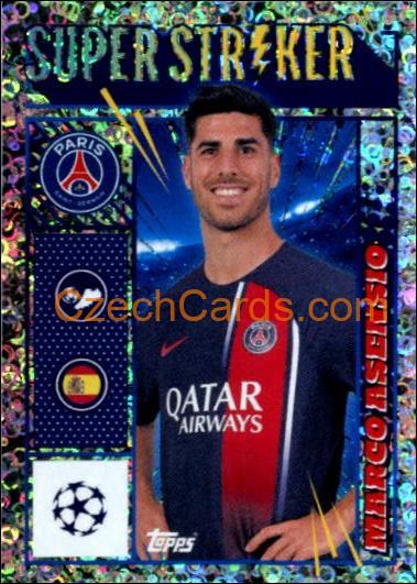 Marco Asensio 2023/24 Topps Champions League sticker foil #367