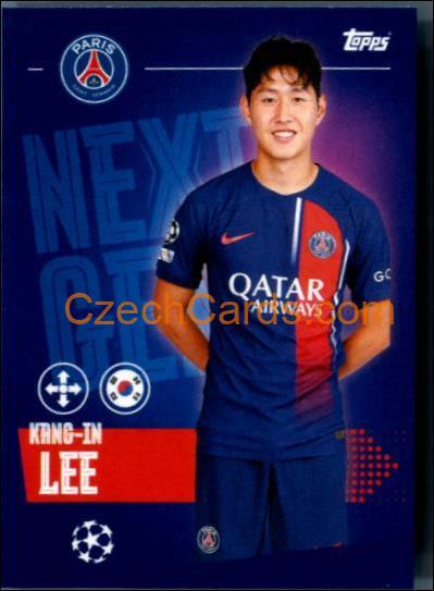 Kang-in Lee 2023/24 Topps Champions League sticker Next Gen #368