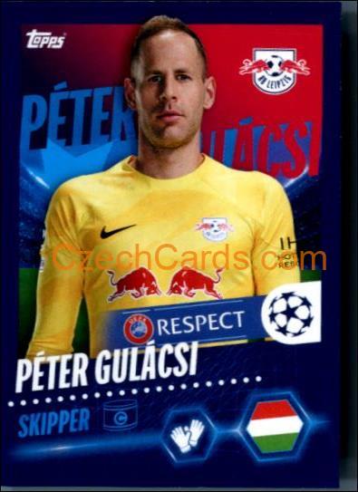 Péter Gulácsi 2023/24 Topps Champions League sticker #371