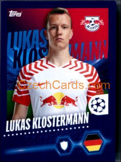 Lukas Klostermann 2023/24 Topps Champions League sticker #374