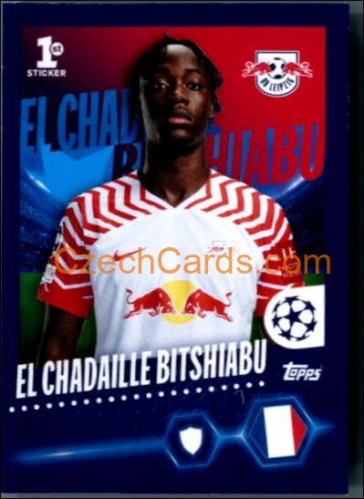 El Chadaille Bitshiabu 2023/24 Topps Champions League sticker #376