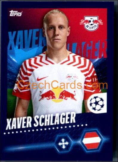 Xavier Schlager 2023/24 Topps Champions League sticker #379