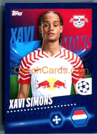 Xavi Simons 2023/24 Topps Champions League sticker #381