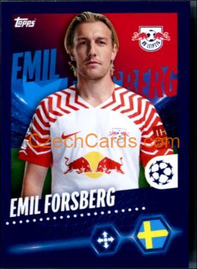 Emil Forsberg 2023/24 Topps Champions League sticker #382