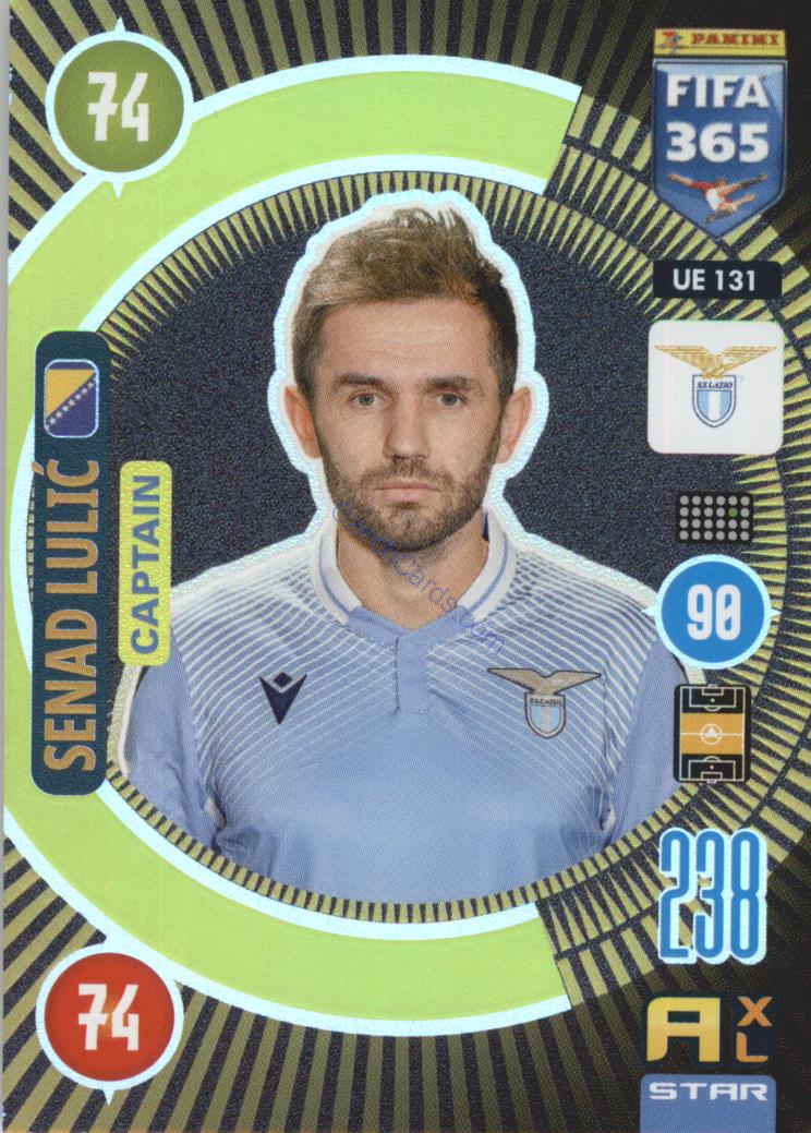Senad Lulić 2021 FIFA 365 Adrenalyn Captain #UE131