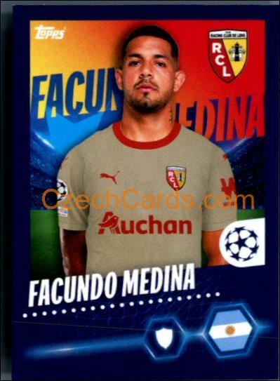 Facundo Medina 2023/24 Topps Champions League sticker #392