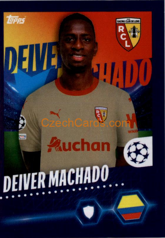 Deiver Machado 2023/24 Topps Champions League sticker #394