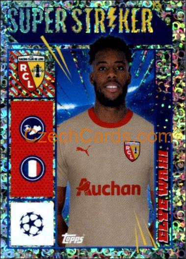 Elye Wahi 2023/24 Topps Champions League sticker foil #404