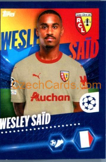 Wesley Saïd 2023/24 Topps Champions League sticker #405
