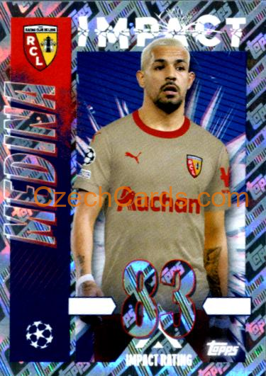 Facundo Medina 2023/24 Topps Champions League sticker Impact shiny #407