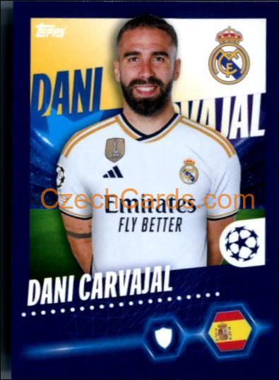 Dani Carvajal 2023/24 Topps Champions League sticker #410