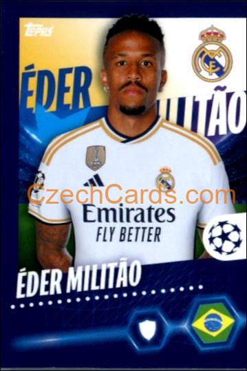 Éder Militão 2023/24 Topps Champions League sticker #412