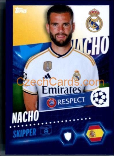 Nacho 2023/24 Topps Champions League sticker #414