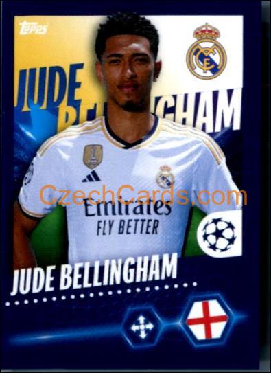 Jude Bellingham 2023/24 Topps Champions League sticker #415