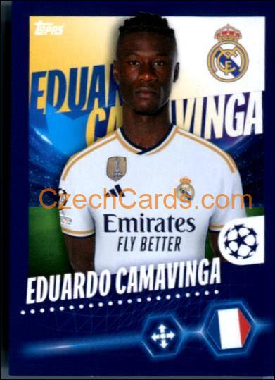 Eduardo Camavinga 2023/24 Topps Champions League sticker #417