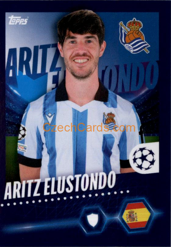 Aritz Elustondo 2023/24 Topps Champions League sticker #430