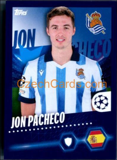 Jon Pacheco 2023/24 Topps Champions League sticker #433