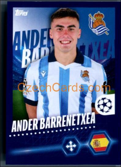Ander Barrenetxea 2023/24 Topps Champions League sticker #435