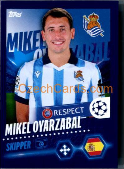 Mikel Oyarzabal 2023/24 Topps Champions League sticker #439