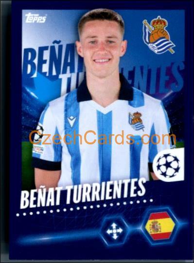 Beñat Turrientes 2023/24 Topps Champions League sticker #440