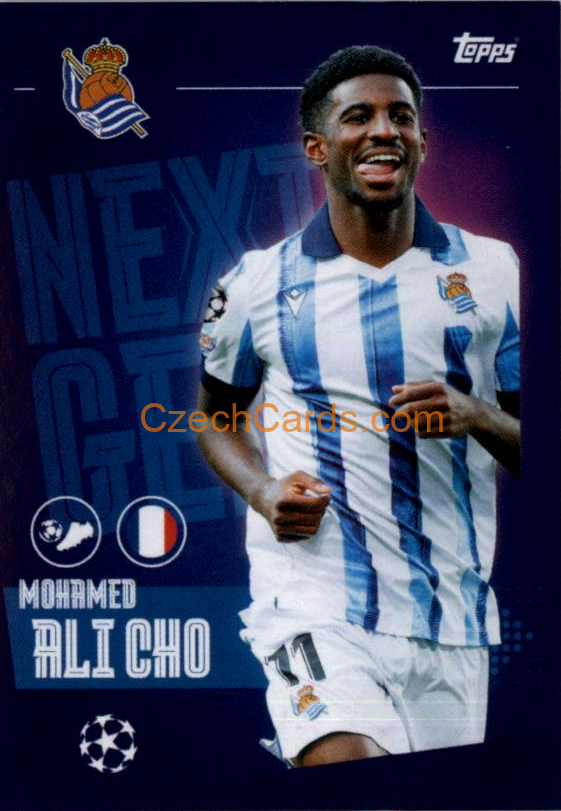 Mohamed-Ali Cho 2023/24 Topps Champions League sticker Next Gen #444