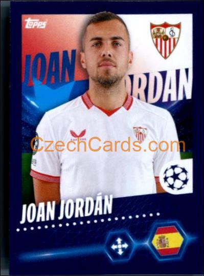 Joan Jordán 2023/24 Topps Champions League sticker #456