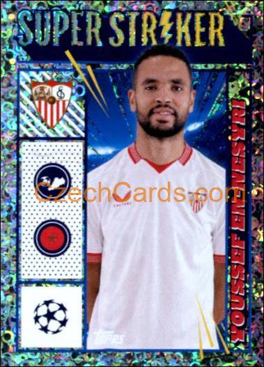 Youssef En-Nesyri 2023/24 Topps Champions League sticker foil #459