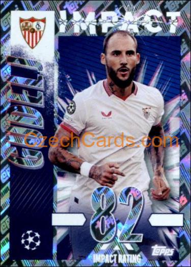 Nemanja Gudelj 2023/24 Topps Champions League sticker Impact shiny #464
