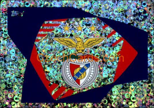 Club Logo SL Benfica 2023/24 Topps Champions League sticker foil #465