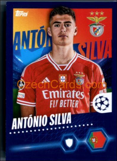 António Silva 2023/24 Topps Champions League sticker #471