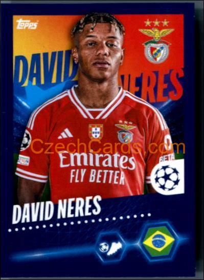 David Neres 2023/24 Topps Champions League sticker #477