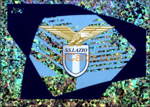 Club Logo SS Lazio 2023/24 Topps Champions League sticker foil #484